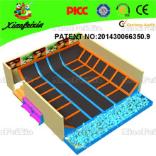 Safe&Fun Free Jumping Large Indoor Dodgeball Trampoline